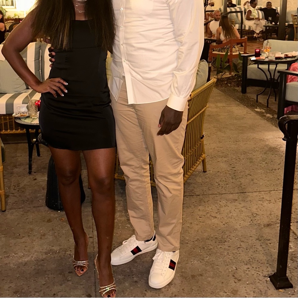 Worn Once! Elegant Black Sleeveless Dress